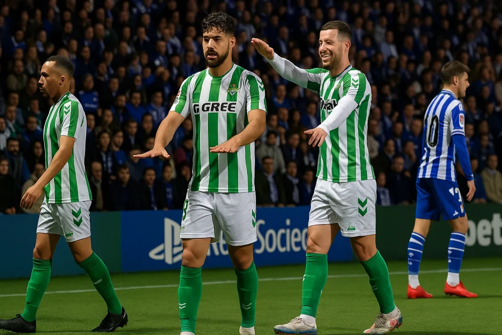 Betis vs Real Sociedad: Betis Tampil Tajam, Sociedad Belum Berdiri — Analisis Lengkap LaLiga