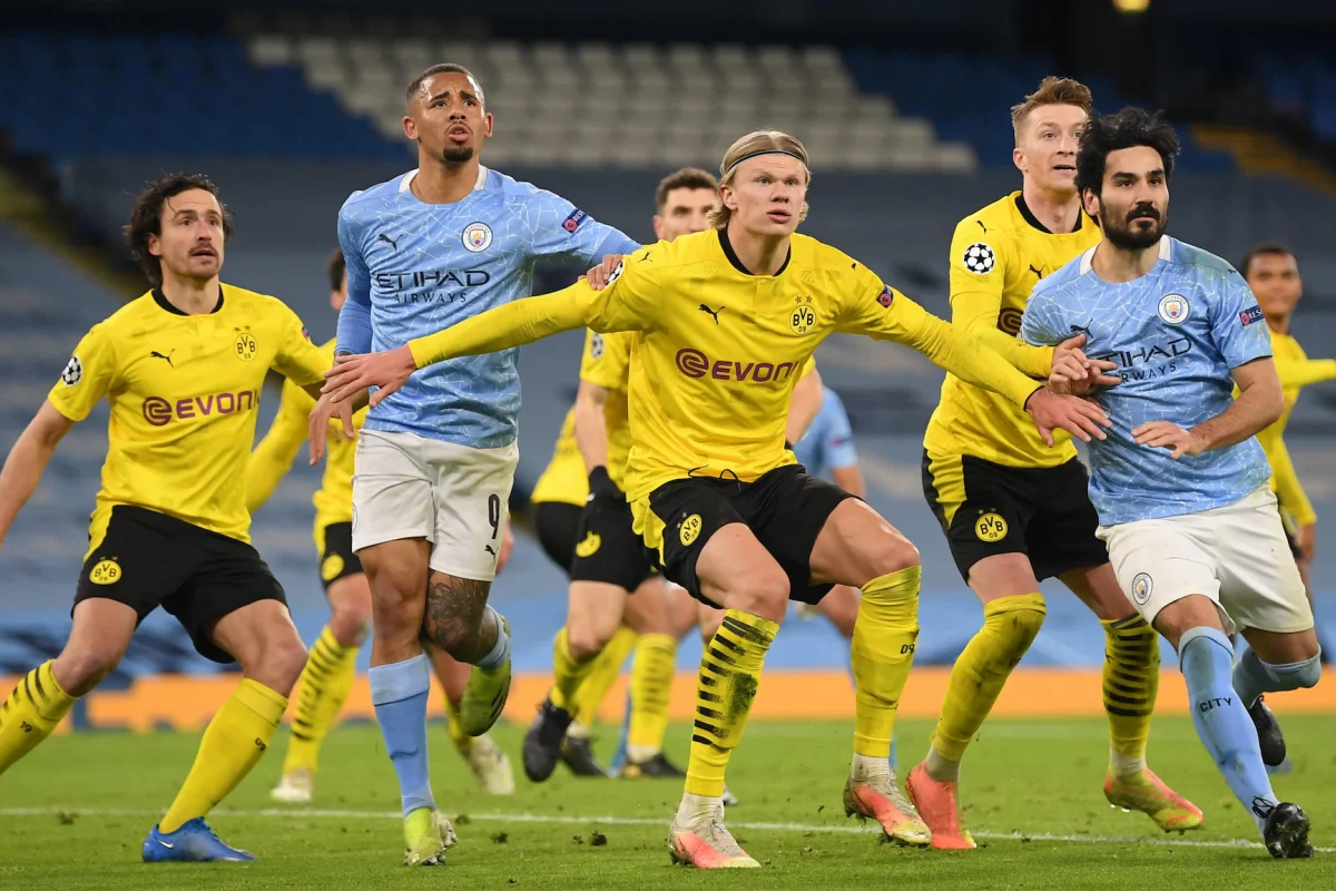 Manchester City vs Borussia Dortmund