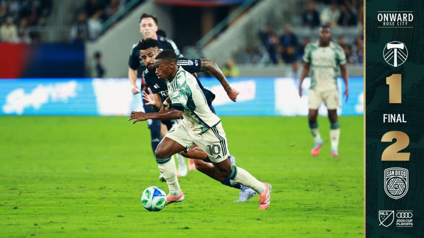 San Diego FC vs Portland Timbers